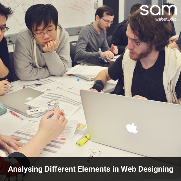 Analysing Different Elements in Web Designing